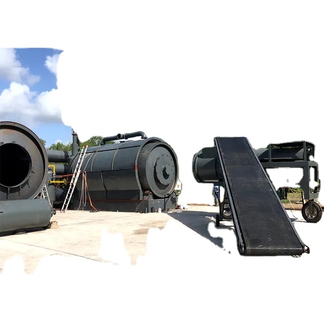 Professional Production of Waste Tires, Rubber, Oil Sludge, Oil Sand Pyrolysis Equipment