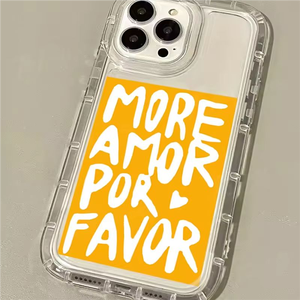 Coque de téléphone en <span class=keywords><strong>lettres</strong></span> anglaises Airbag transparent antichoc pour iPhone 17 Air 17 Pro Max 16 15 14 13 12 16e - Product Image 6