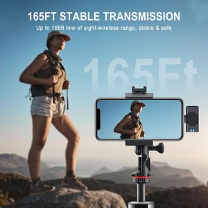 Micrófono Inalámbrico para Transmisión en Vivo al Aire Libre, con Clip <span class=keywords><strong>de</strong></span> Solapa para Teléfono Celular, 1 Par <span class=keywords><strong>de</strong></span> Micrófonos Inalámbricos con Clip - Product Image 4