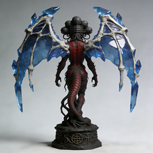 Statuetta dell'Arcademonio Stella del Mattino, Statua di Baphomet, <span class=keywords><strong>Angelo</strong></span> Caduto - Product Image 2
