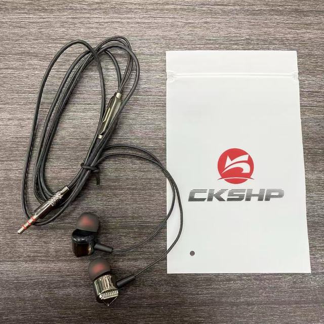Talkies Walkies CKSHP 3.5mm Wired JL In-Ear Earphones 6u+ IPX3 Waterproof Hifi Sound Quality 1.2m Cord Hot Selling Factory