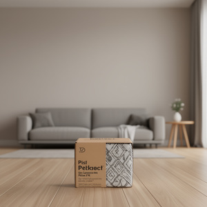 Sgabello Ottoman in Tessuto Wallace & Bay Jurie, Arredamento Moderno per Soggiorno - Product Image 2