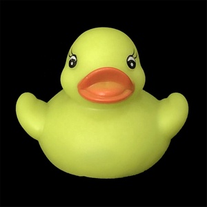 Colorful 6cm Soft Mini PVC Squeaker Sound Bath <strong>Floating</strong> Toy Rubber <strong>Duck</strong> - Product Image 4