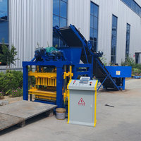Équipement de production de blocs de ciment YJ QTJ4-28, machine de formage de matériaux de construction, prix d'usine, machine à fabriquer des briques en béton