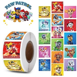 <strong>Paw</strong> <strong>Patrol</strong> Rescue Roll PVC <strong>Stickers</strong> DIY Cartoon Cute Children's Journal Tape Sealing Toddler Reward <strong>Stickers</strong> - Product Image 5