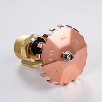 Buse de sprinkler ESFR verticale en cuivre pour équipement de lutte contre l'incendie, installation et utilisation faciles pour les incendies d'aéroport