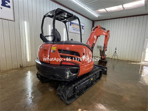 Excavatrice sur chenilles d'occasion Kubota, mini-excavatrice d'occasion Kubota KX040-4 à vendre en bon état - Product Image 6