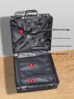Maleta de Viaje Moderna de Aluminio de 20 Pulgadas, Unisex, con Ruedas Silenciosas, Candado TSA, Puerto de Carga USB, Carcasa Rígida Antirrobo