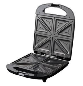 Nuovo Design 2024: <span class=keywords><strong>Piastra</strong></span> Elettrica per Sandwich a 4 Fette di Grandi Dimensioni, con Piastre Triangolari Antiaderenti - Product Image 2