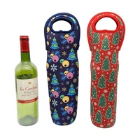 Sac isotherme pour bouteille de vin, housse de transport personnalisée en néoprène pour bouteille d'eau