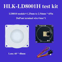 Capteur de détection de niveau de liquide Hi Link 80G Kit de module radar LD8001H sans contact basse puissance longue distance haute précision