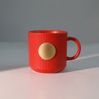 Taza de Agua de Cerámica con Logotipo Personalizado de Fábrica, Taza Creativa para Sublimación, Regalo para Aniversario de Bodas, Recuerdo, Venta al Por Mayor