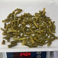 Haricots verts en conserve sains au prix d'usine, prêts à consommer, saveur salée