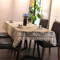 Nappe de table en dentelle brodée au point de croix à bas prix
