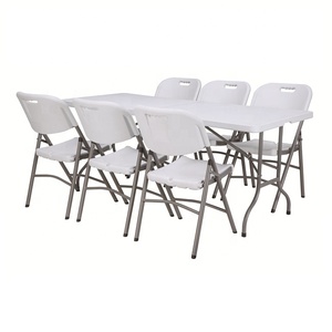 Tabela dobrável branco dobrável, 6 pés <span class=keywords><strong>x</strong></span> <span class=keywords><strong>30</strong></span> polegadas