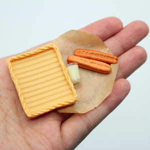 ชุดประกอบฉากถ่ายภาพโมเดลขนาดเล็ก OB1 ชุดนมถั่วเหลืองและขนมทอด BTXIXI - Product Image 2