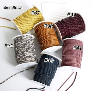 SINRONG Bling Bling <span class=keywords><strong>diamant</strong></span> <span class=keywords><strong>fil</strong></span> corde de coupe cristal strass Tube corde pour la décoration bricolage strass corde - Product Image 6