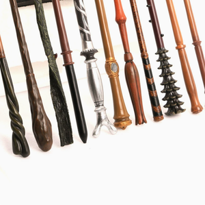 2026 New Styles Costume Accessory Metal Core Resin Collectible <strong>Witch</strong> Wizard Cosplay Magic <strong>Wands</strong> for Halloween Drop Shipping - Product Image 4
