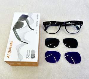 Lunettes Intelligentes XK One Pro, Enregistrement d'Appels BT, <span class=keywords><strong>Traduction</strong></span> <span class=keywords><strong>Instantanée</strong></span> par IA, Lecture Musicale, Reconnaissance de Caméra Extérieure - Product Image 5