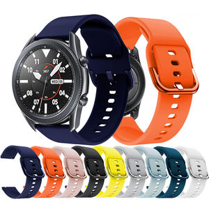 <span class=keywords><strong>Correa</strong></span> de Silicona para Reloj <span class=keywords><strong>Samsung</strong></span> <span class=keywords><strong>Galaxy</strong></span>, <span class=keywords><strong>Correa</strong></span> de Goma de 20mm, 41, 42mm, 22mm, Active2 <span class=keywords><strong>Active</strong></span> <span class=keywords><strong>2</strong></span> Gear S2 - Product Image 1