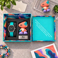 Boîte cadeau en carton rigide avec impression graphique personnalisée de qualité supérieure, insert en mousse ajusté, couvercle et base, pour montre en édition limitée, ensemble de jouets, présentoir