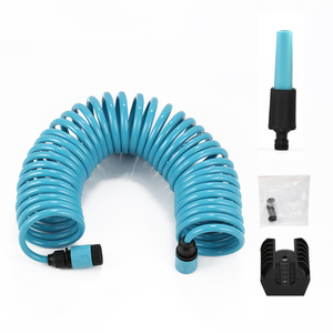 Good <strong>Extend</strong> Spring Coil Plastic <strong>Hose</strong> for Garden Watering 10m Lightweight Flexible - Product Image 3