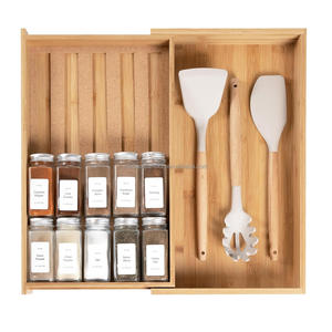 תבלין במבוק עץ תבלין מותאם אישית לוגו 30 60 בקבוק תבלין - Product Image 6