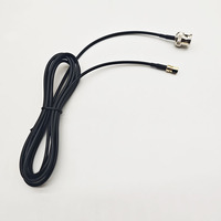 Cable de Conexión para Sonda de Detector de Fallas Ultrasónico Personalizado, Cable Coaxial RG174 BNC Macho a Microdot