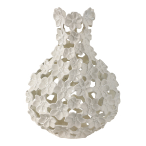 Vaso per Fiori in Metallo Traforato Decorativo per Soggiorno, Camera da Letto, Ufficio, Arredamento Casa - Product Image 4