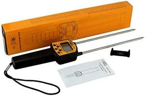 Humidimètre à céréales multifonctionnel haute précision AR991, testeur d'humidité portable à écran LCD pour céréales et fourrage - Product Image 5