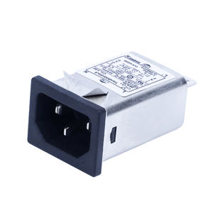 Filtres de puissance AC 220V série IEC320 à 3 broches, 1A 3A 6A 10A, monophasés, filtres EMI RFI, <span class=keywords><strong>prix</strong></span> bas - Product Image 2