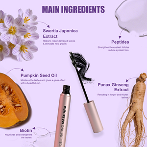 <span class=keywords><strong>Mascara</strong></span> tubulaire pour cils recourbés haute définition, résistant aux taches, longue tenue, anti-transpiration, sans agglomération, OEM ODM, végan, sans cruauté, biologique - Product Image 4