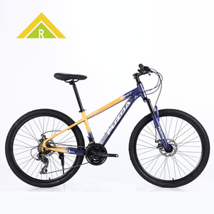 Vélo de montagne Ruzra 26 pouces 24 vitesses Fourche à suspension Adulte Unisexe Roues en alliage d'aluminium - Product Image 1