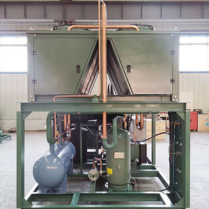 Nhiều tùy chọn bán kín ngưng tụ đơn vị với làm mát máy nén động cơ máy bơm động cơ - Product Image 5