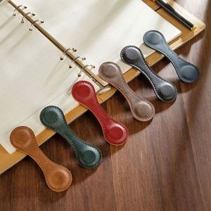 Promotional Custom LOGO Magnetic PU Leather <b>Bookmark</b> for Souvenir <b>Gift</b> - Product Image 4