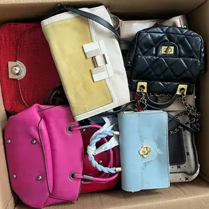 Топ Брендовые женские азиатские Подержанные сумки тюки подержанные, оптовая продажа роскошных женских подержанных сумок