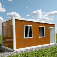 Maison mobile de luxe de haute qualité Cabine modulaire préfabriquée en acier avec cuisine pour hôtels et appartements