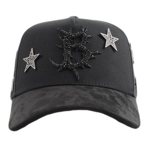 Barbas <b>Hats</b> Originales Customizable High Quality Suede 5-Panel Striped Baseball Caps 3D Embroidery Letter Patterns Gorras 31 <b>Hat</b> - Product Image 2