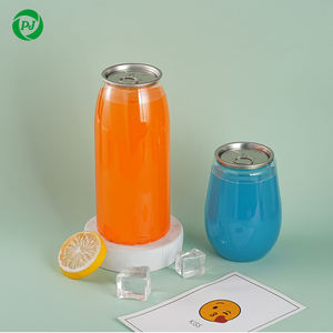 Xunying Custom Logo Voor Huisdier <span class=keywords><strong>Plastic</strong></span> Blikjes 330Ml 500Ml Lege Thee Koffie Bier Sap Soda Pull-Ring Gemakkelijk Open - Product Image 4