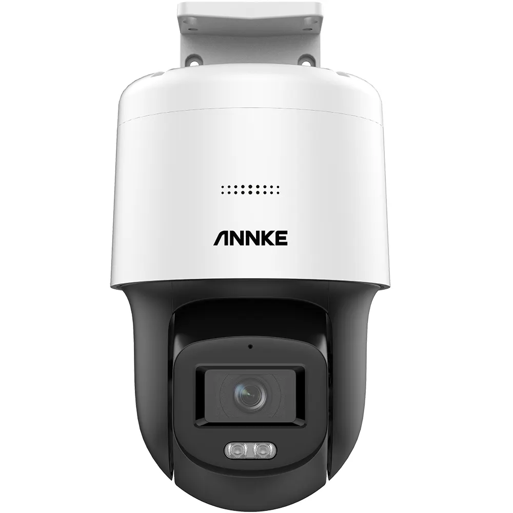 ANNKE 4MP nightchroma POE IP купольная PT камеры видеонаблюдения Обнаружение движения двухстороннее аудио наружная Водонепроницаемая камера видеонаблюдения