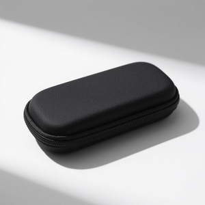 Étui à lunettes noir premium texture étui à lunettes de soleil léger EVA personnalisé - Product Image 5