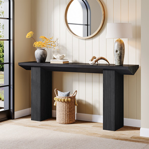 Tavoli Console Tribesigns per Soggiorno e Ingresso, Tavoli Console in <span class=keywords><strong>Legno</strong></span> - Product Image 1