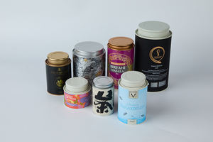 Embalaje de latas de papel de té de grado alimenticio de 68mm, adecuado para té de arroz integral, Matcha, té negro, <span class=keywords><strong>Yerba</strong></span> <span class=keywords><strong>Mate</strong></span>, té verde, etc. - Product Image 4