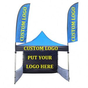 Toldo Plegable Personalizado de Aluminio 10X10 3X3, Diseño Personalizado, Marco Hexagonal de 40X40 mm, Carpa Gazebo 3X3, Bolsa de Transporte - Product Image 1
