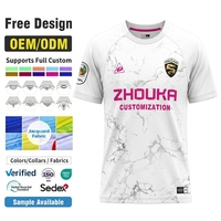 Maillot de football personnalisé en jacquard par sublimation pour hommes, vente en gros, uniforme d'équipe de football de haute qualité, fabricant de maillots de sport