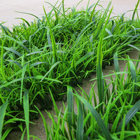 Plante artificielle, haie artificielle, gazon artificiel, cloison, clôture, fond, plastique écologique, centre commercial, hôtel, longue durée