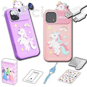 Search SourcingArk Screen Kids Smart Phone Unicorn Design 2.8" Touch Screen Kid Smart Phone Toy With Multi Accessories P1 Plus - Product Image 1