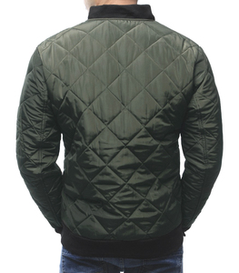 Chaqueta <span class=keywords><strong>de</strong></span> <span class=keywords><strong>Invierno</strong></span> para <span class=keywords><strong>Hombre</strong></span>, Otoño 2019, Chaqueta Acolchada <span class=keywords><strong>de</strong></span> Algodón a Cuadros para <span class=keywords><strong>Hombre</strong></span> - Product Image 3