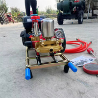 168F 170F Stretcher Landbouwspuitmachine HTP Spuittoestel voor Pesticide Desinfectie 26 Zuiger Benzine Spuit