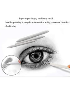 Bview sanat türük çizim kalem kroki seti Roll Up tuval kalem çantası çizim boyama sanatsal aracı sanatçılar ve yeni başlayanlar için - Product Image 5